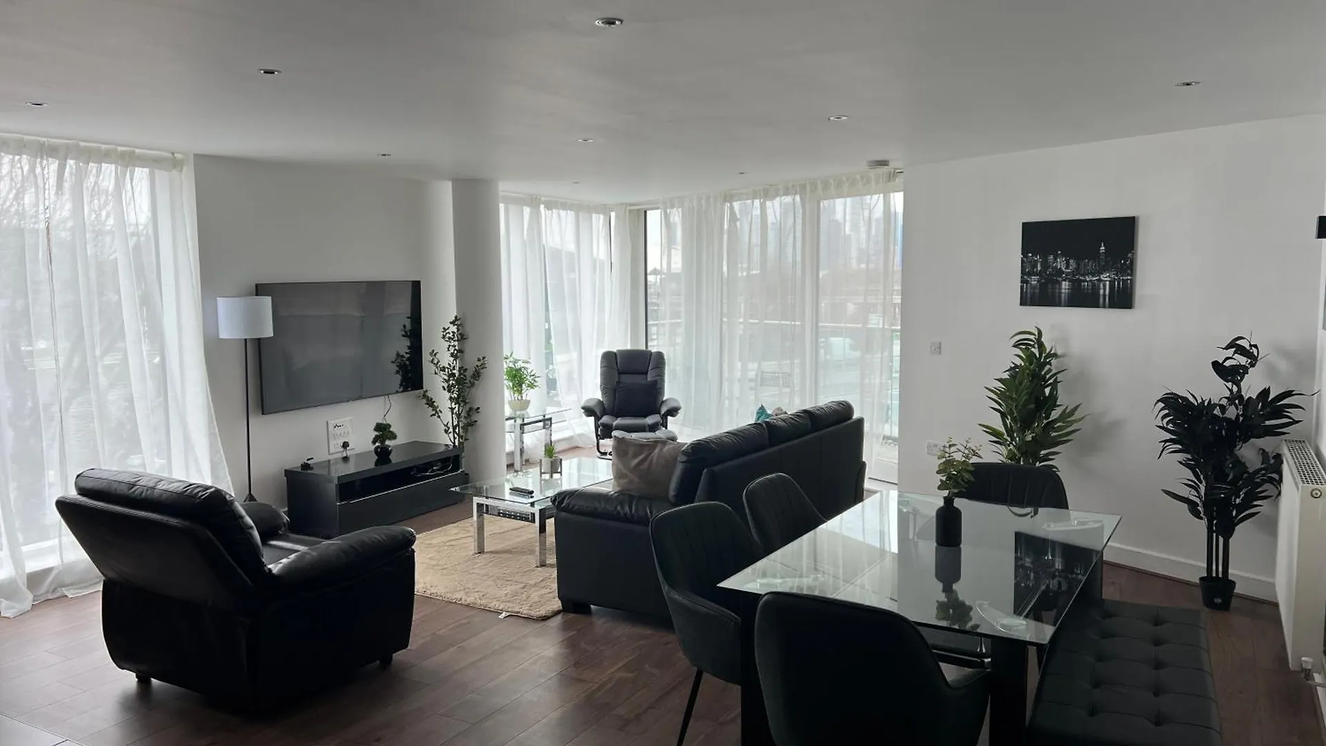Luxury Dockview 3 Beds Excel London Appartement 0*,