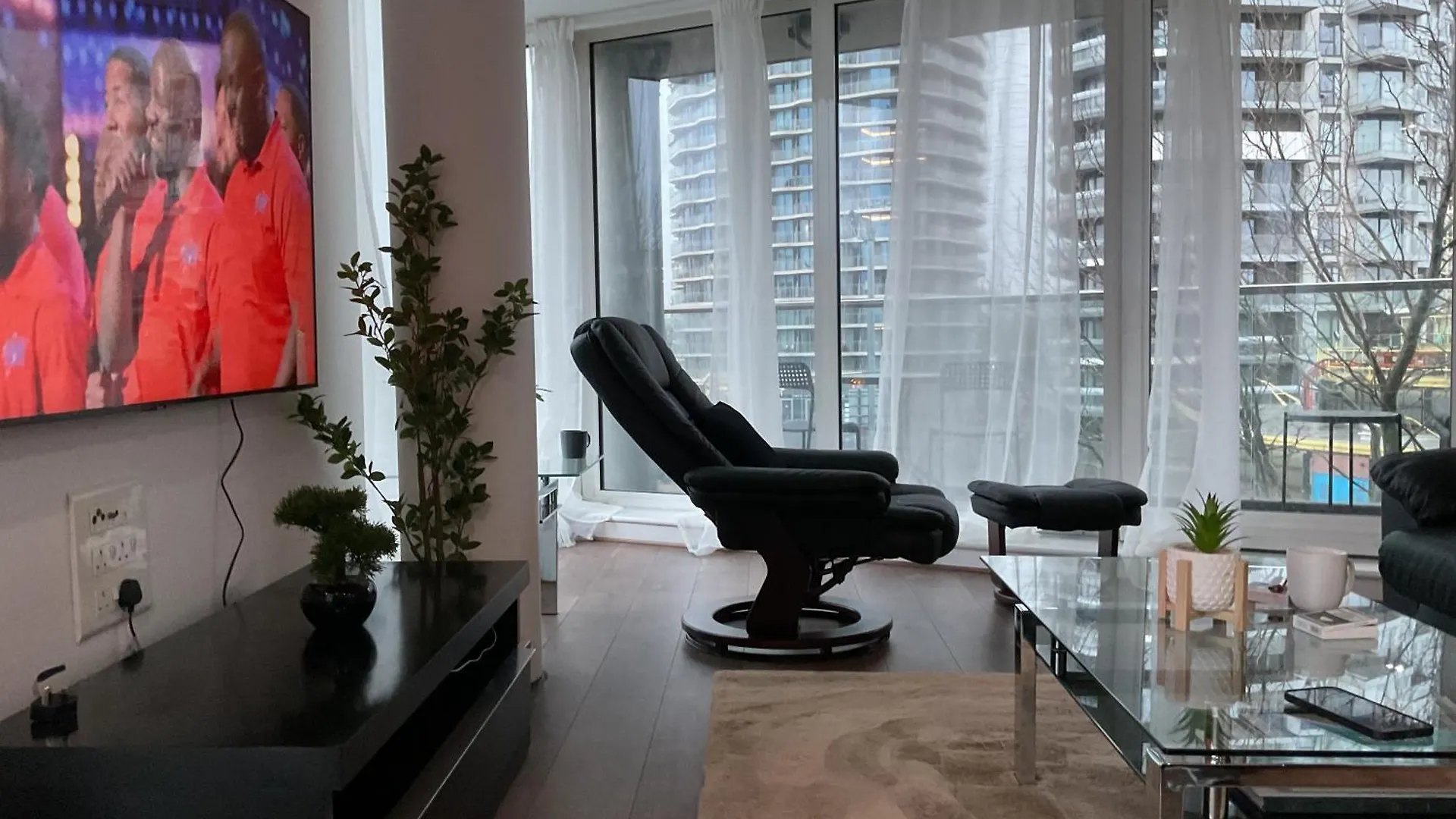 Luxury Dockview 3 Beds Excel London 아파트 0*,  영국