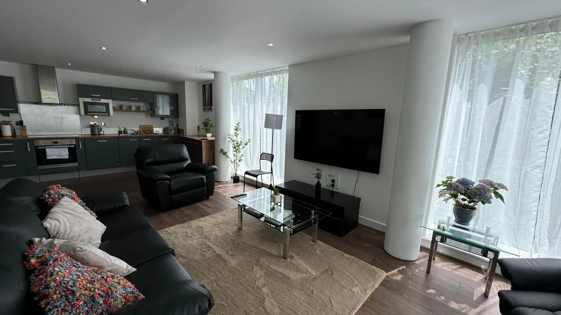 Luxury Dockview 3 Beds Excel London 아파트 영국