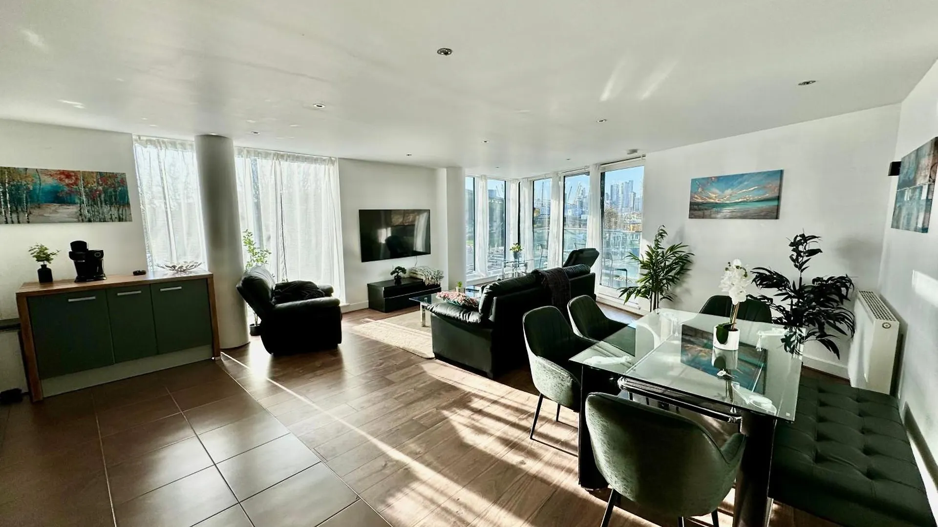 Luxury Dockview 3 Beds Excel London Appartement